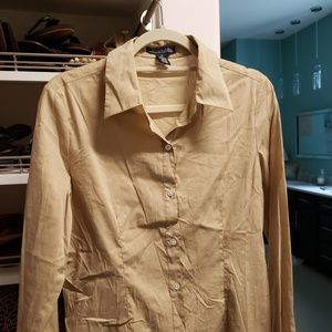 HAROLD'S BEIGE BUTTON DOWN SHIRT